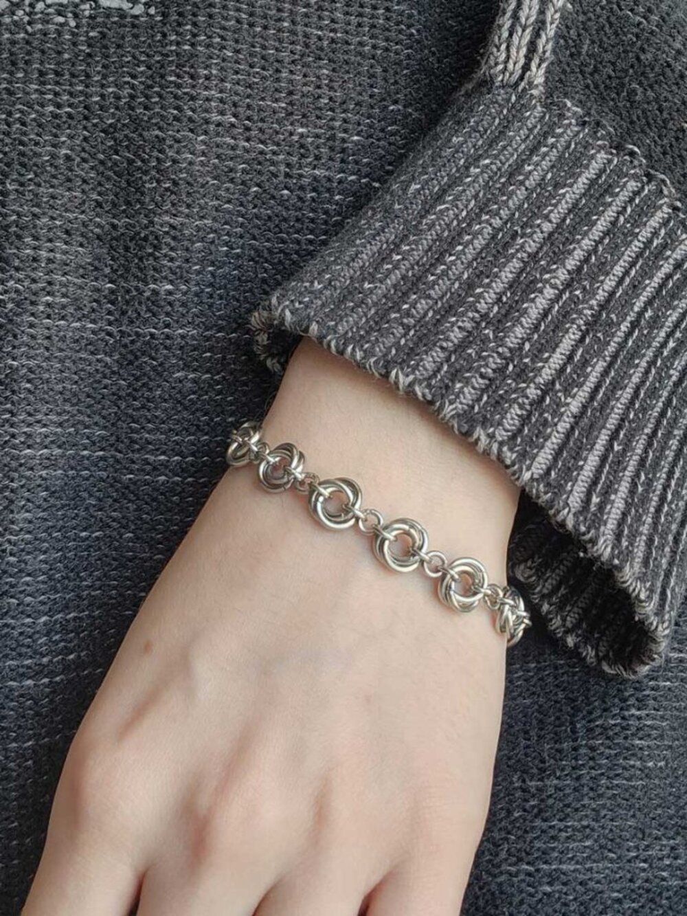 Silver bracelet - Picture 13 of 14